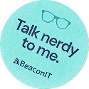 Tal Nerdy To Me Sticker - Beacon IT